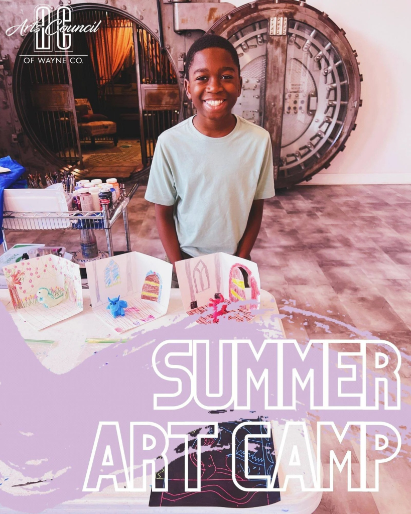 The Art Council of Wayne County summer camp events