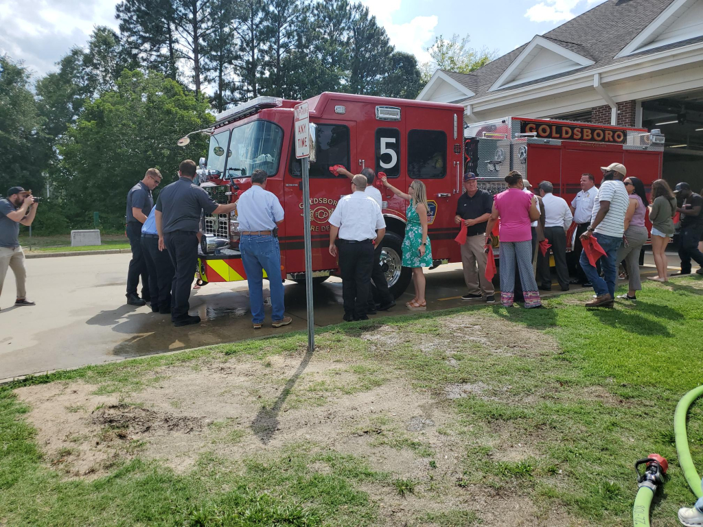 Push in ceremony event