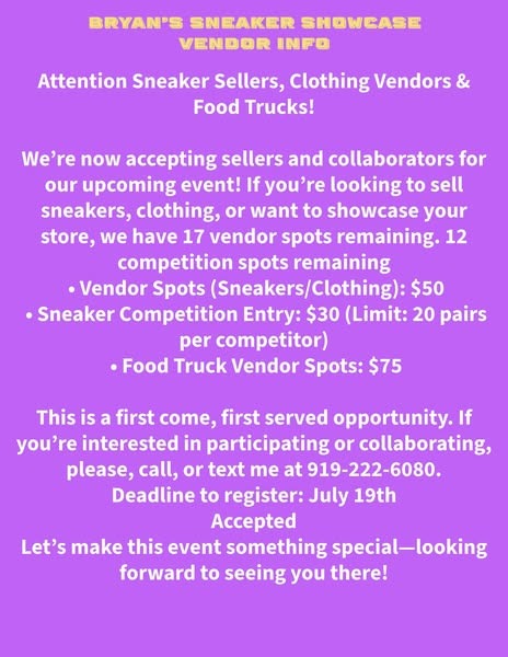 Bryan's Sneaker Showcase